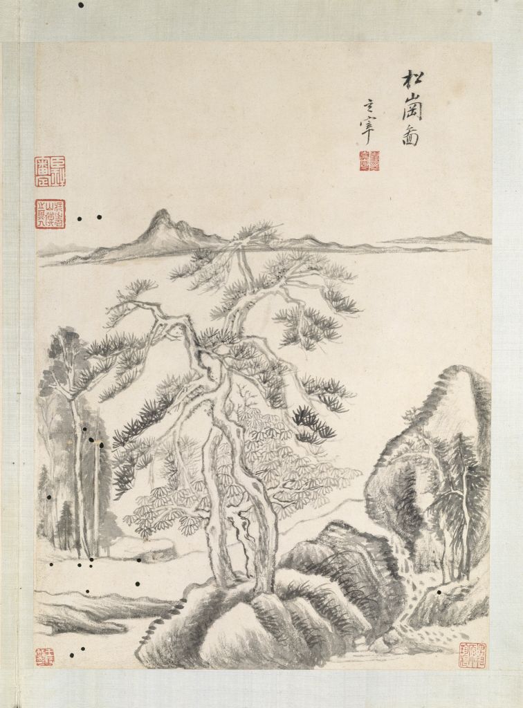 图片[7]-Dong Qichang’s Antique Landscape Album-China Archive